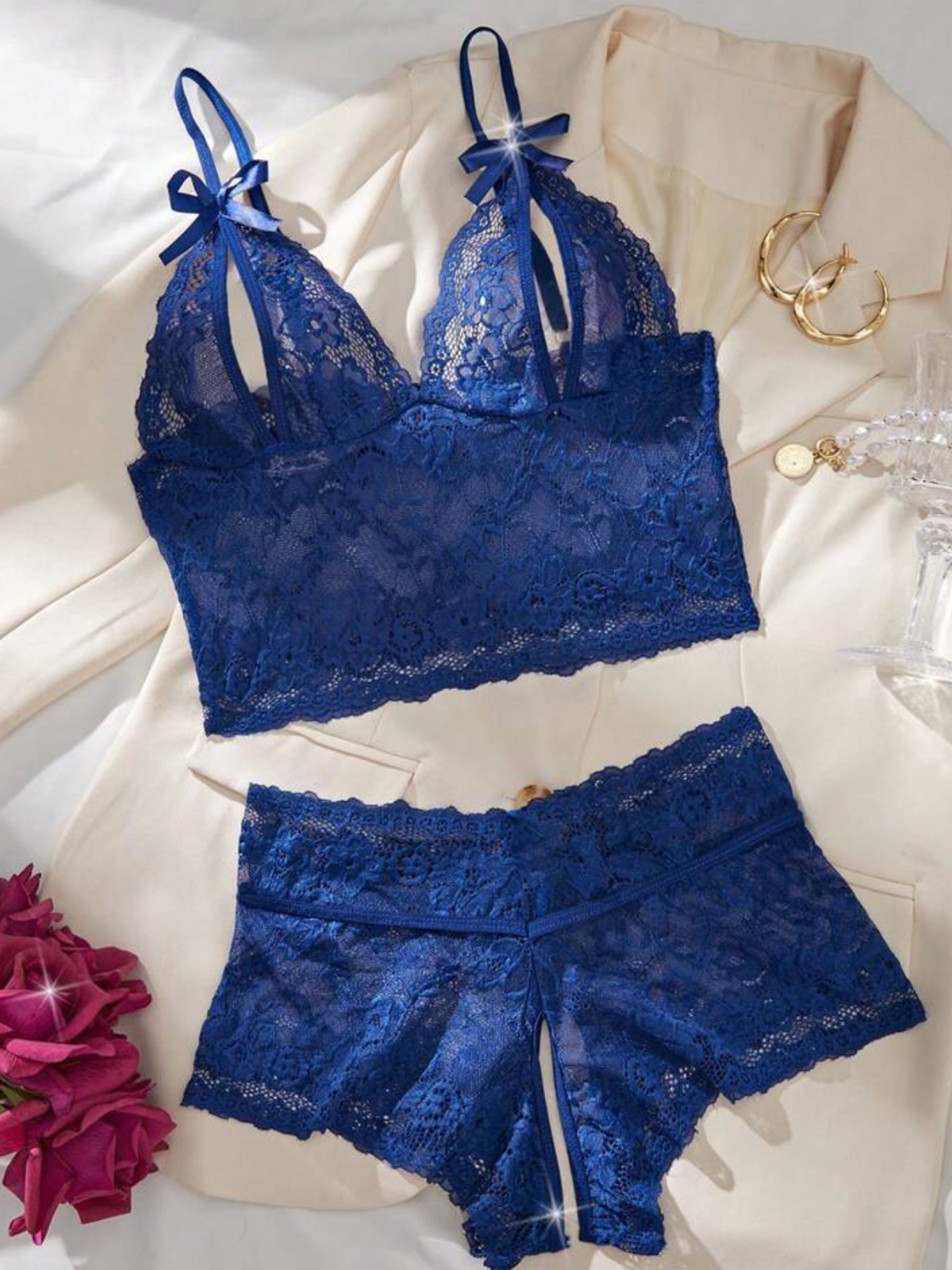 Navy Allure Set