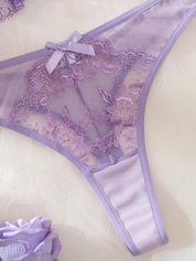 Corset Lilac Lace