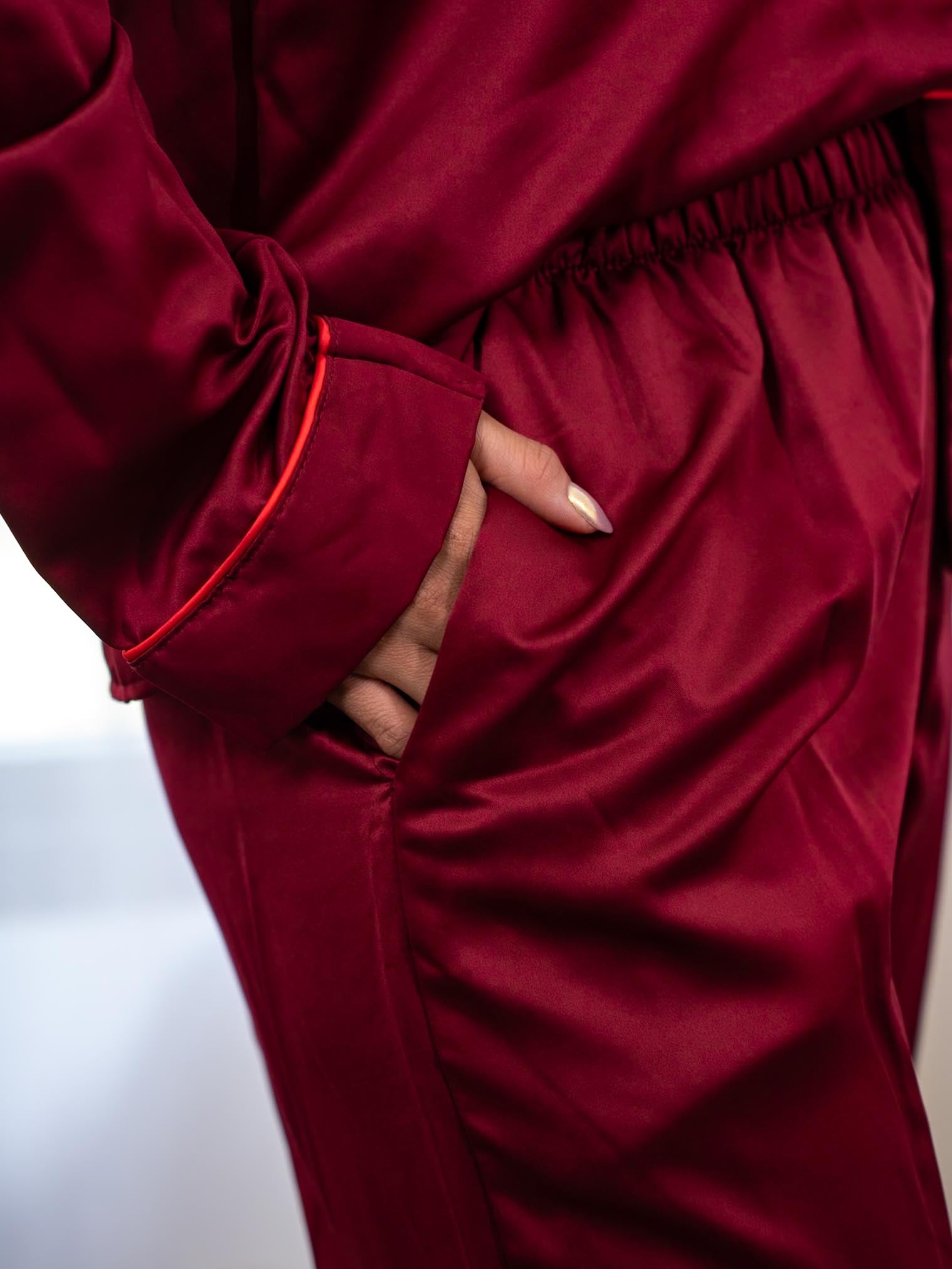 Set pantalón Maroon