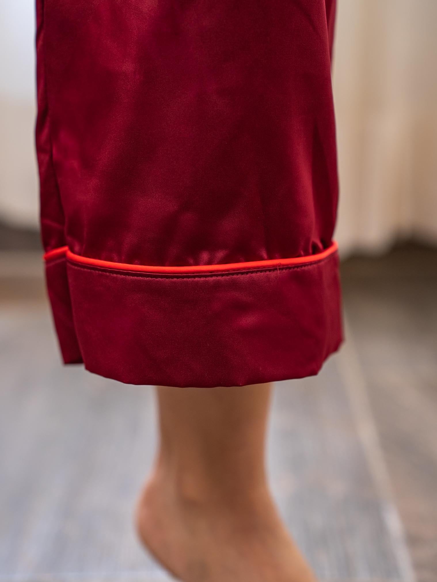 Set pantalón Maroon