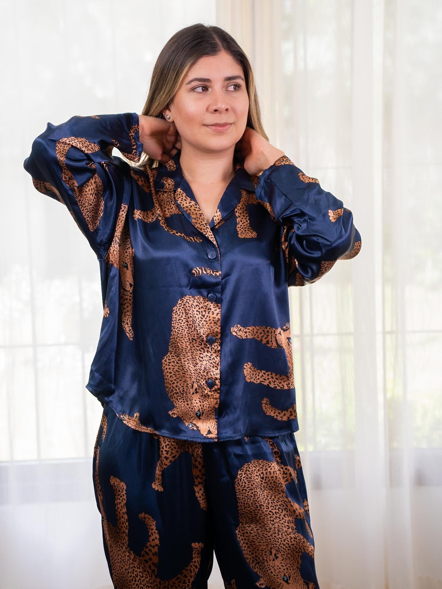 Set pantalón Print Blue