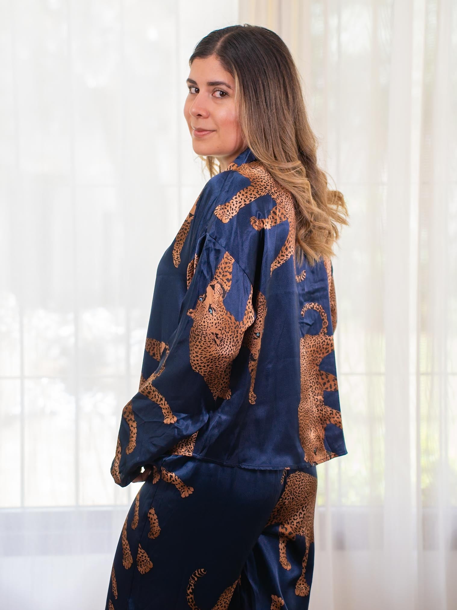 Set pantalón Print Blue
