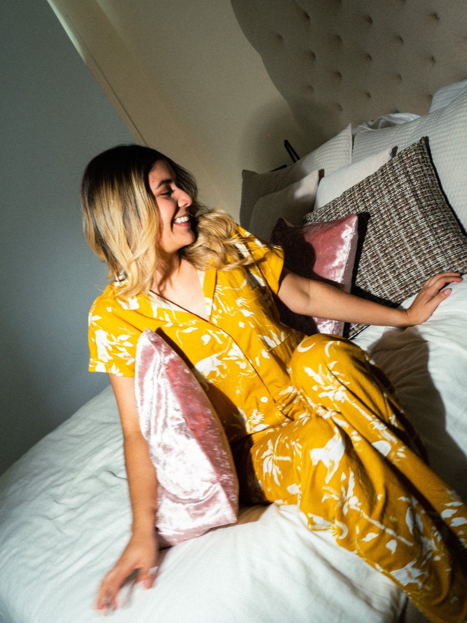 Set pantalón Golden Floral