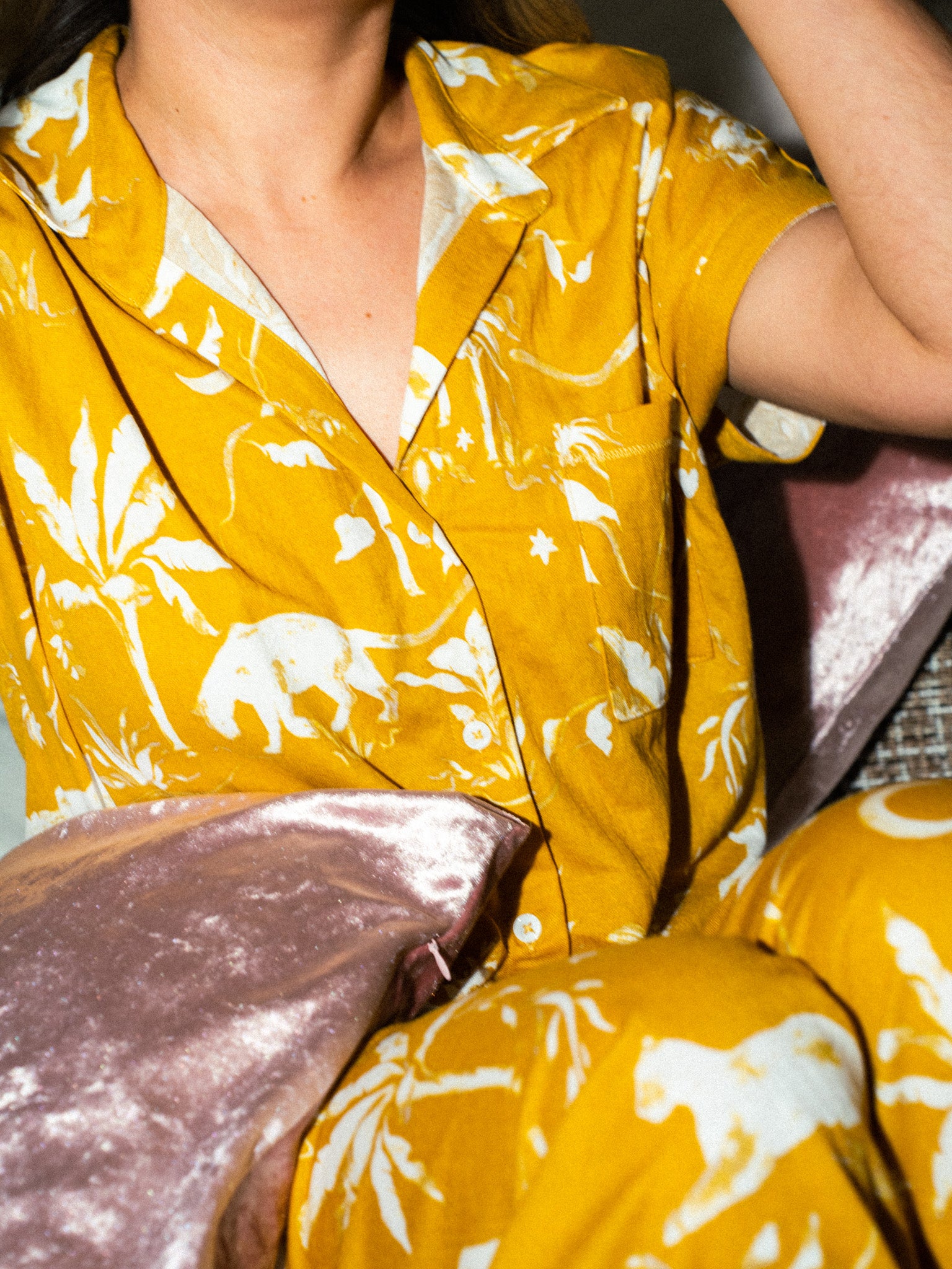 Set pantalón Golden Floral