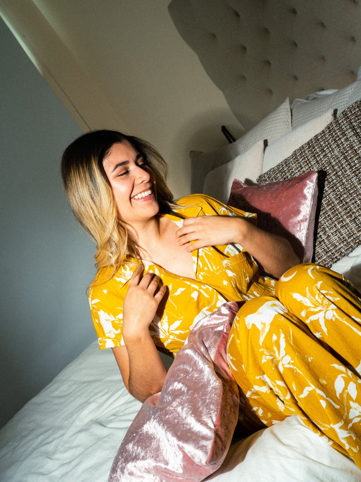 Set pantalón Golden Floral