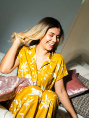 Set pantalón Golden Floral