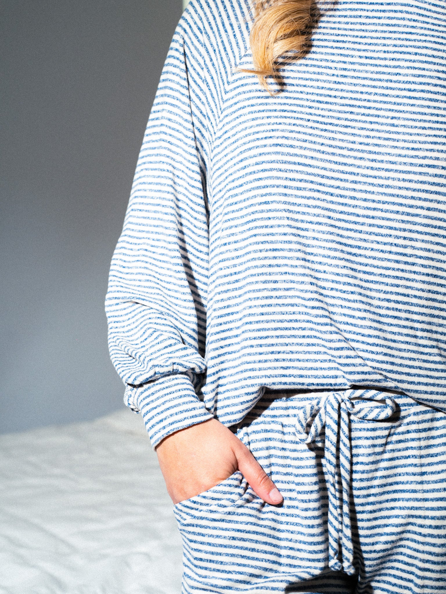 Set pantalón Grey Stripe