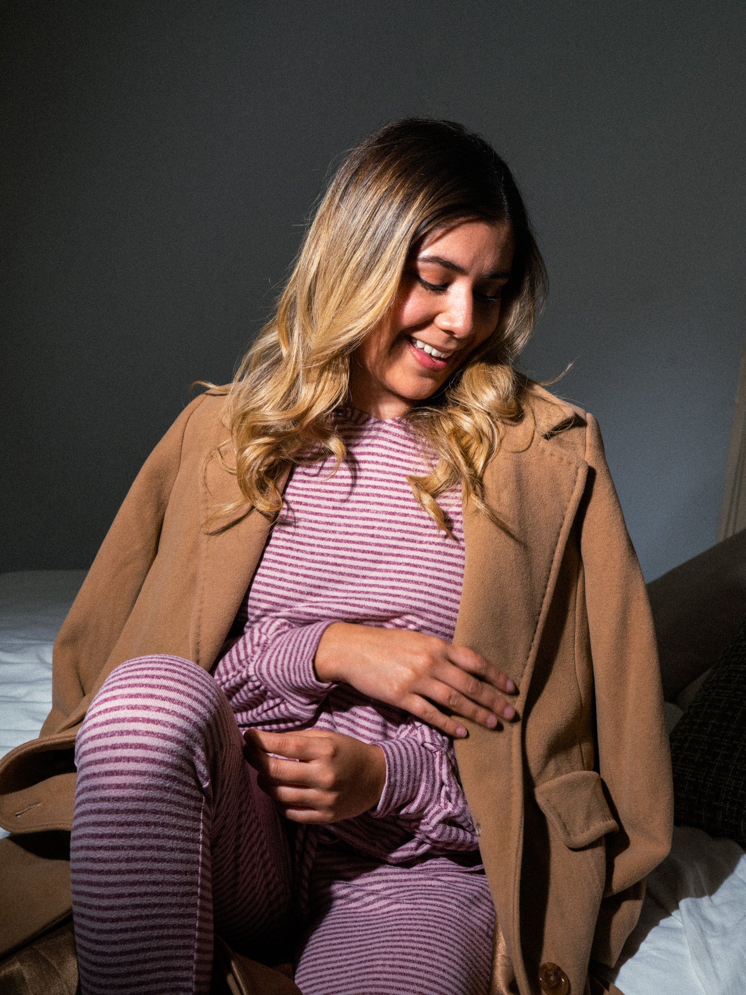 Set pantalón Pink Stripe