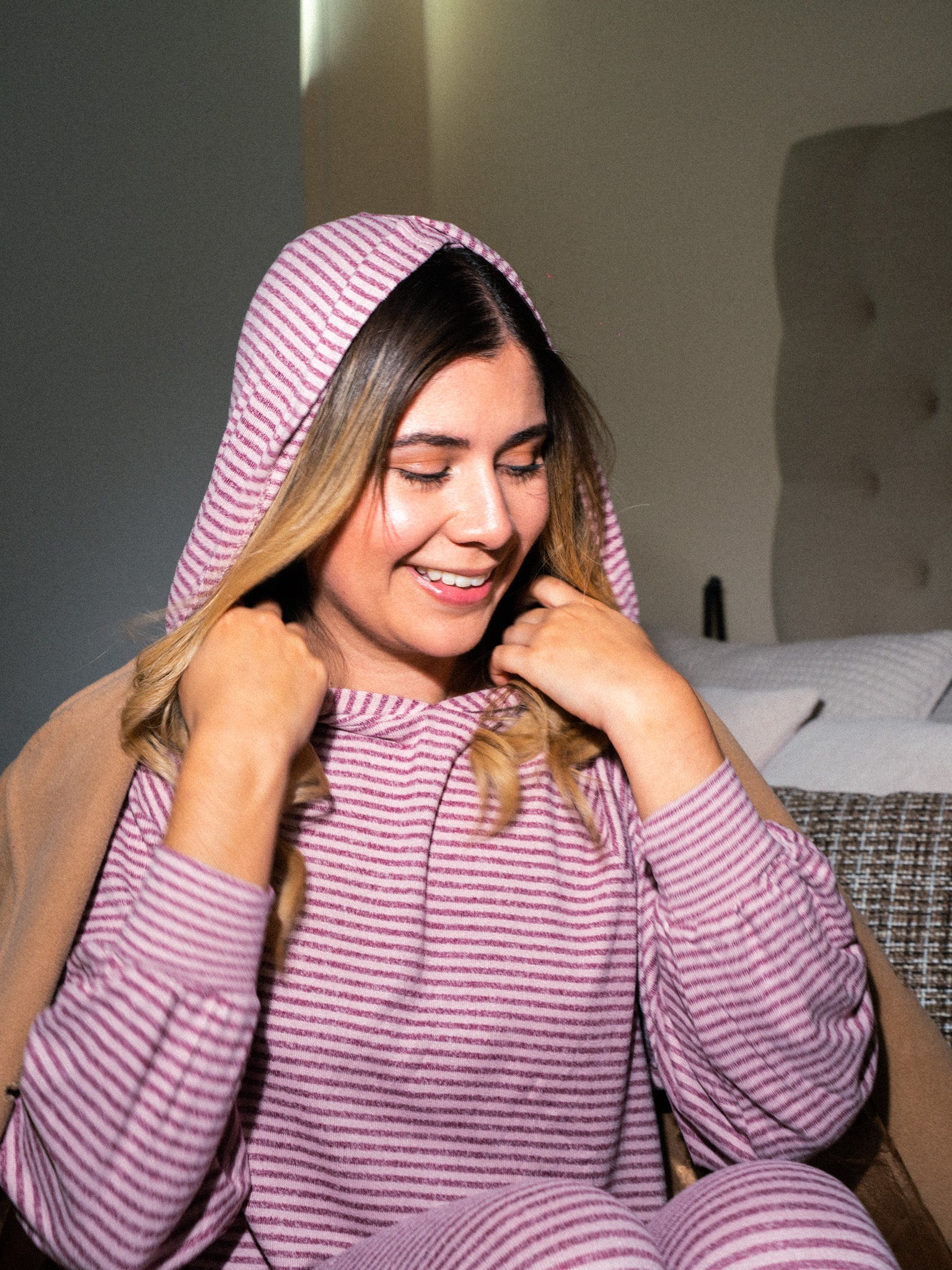 Set pantalón Pink Stripe