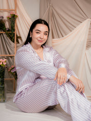 Set pantalón Mom Stripe