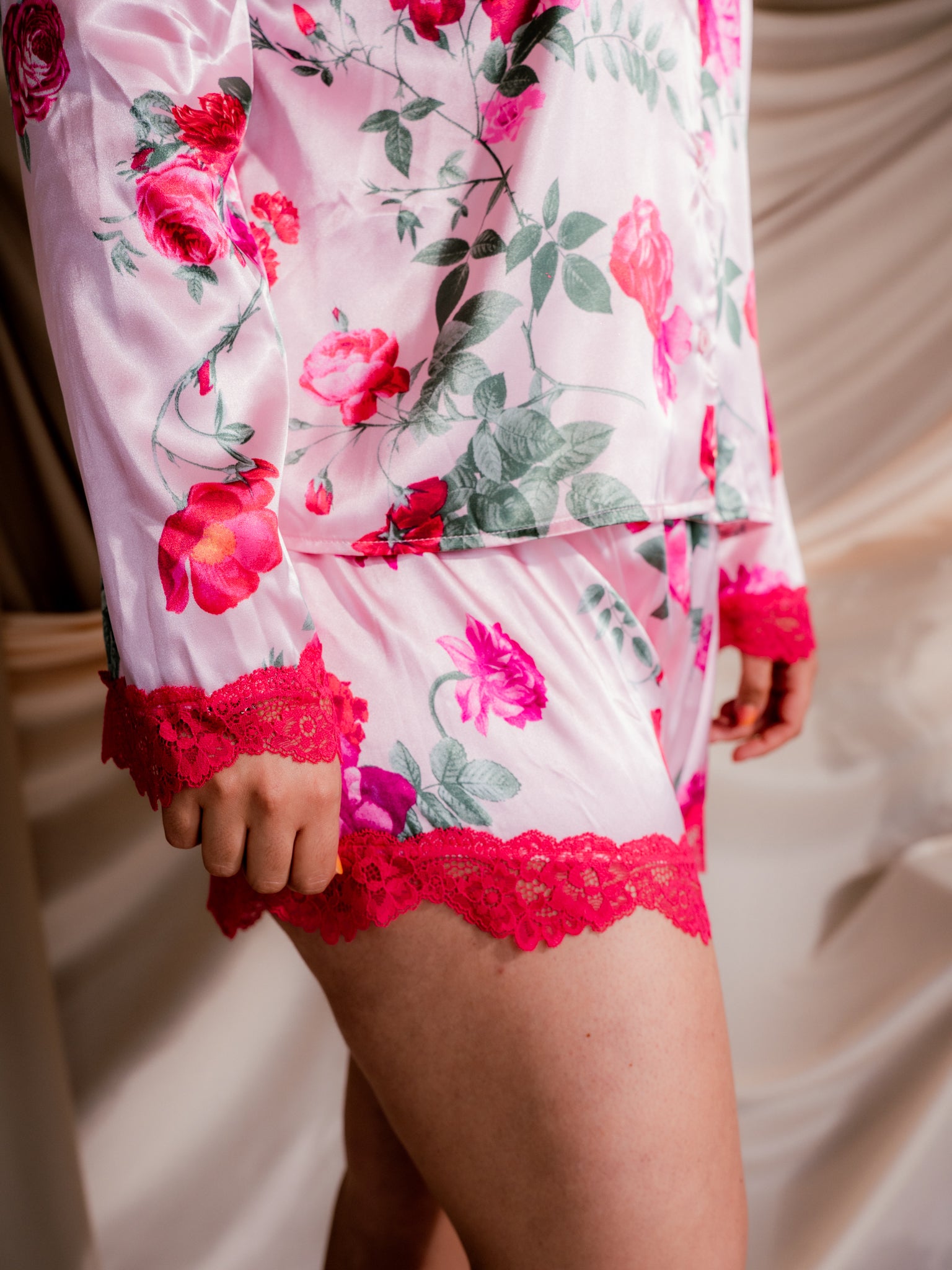 Set short Mom Floral