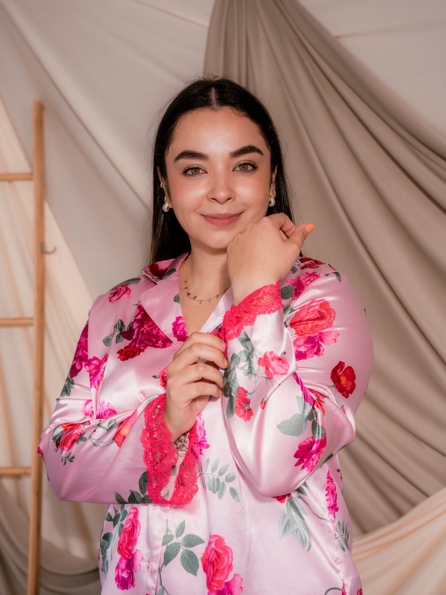 Set short Mom Floral