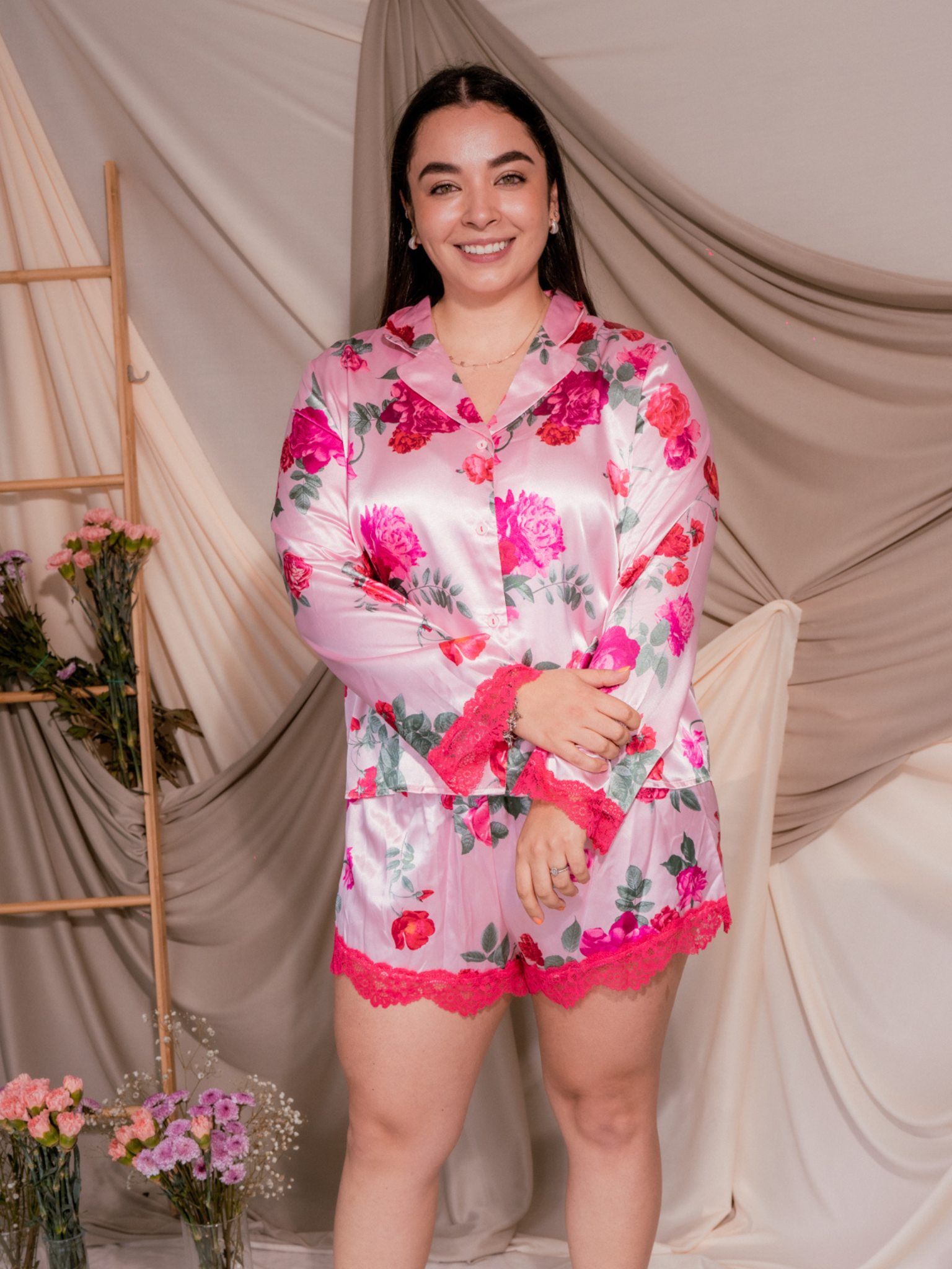 Set short Mom Floral