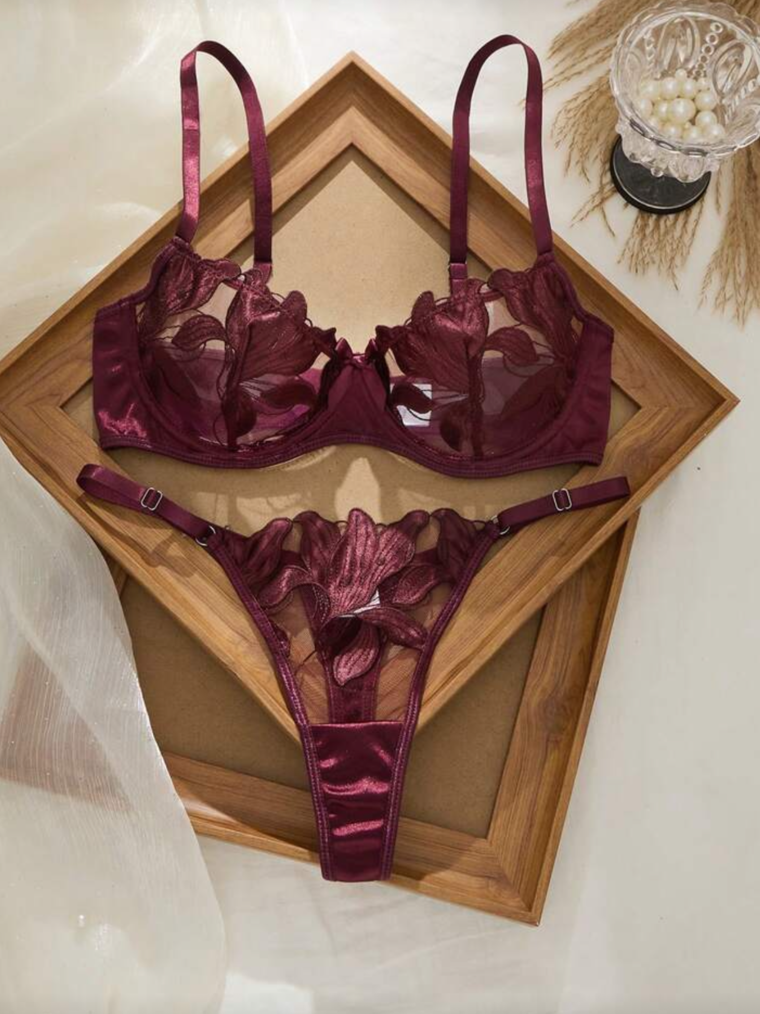 Burgundy Set – V-Collection
