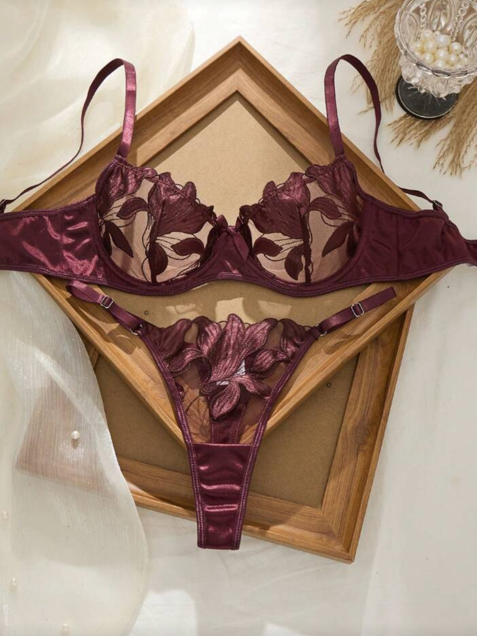 Burgundy Set – V-Collection