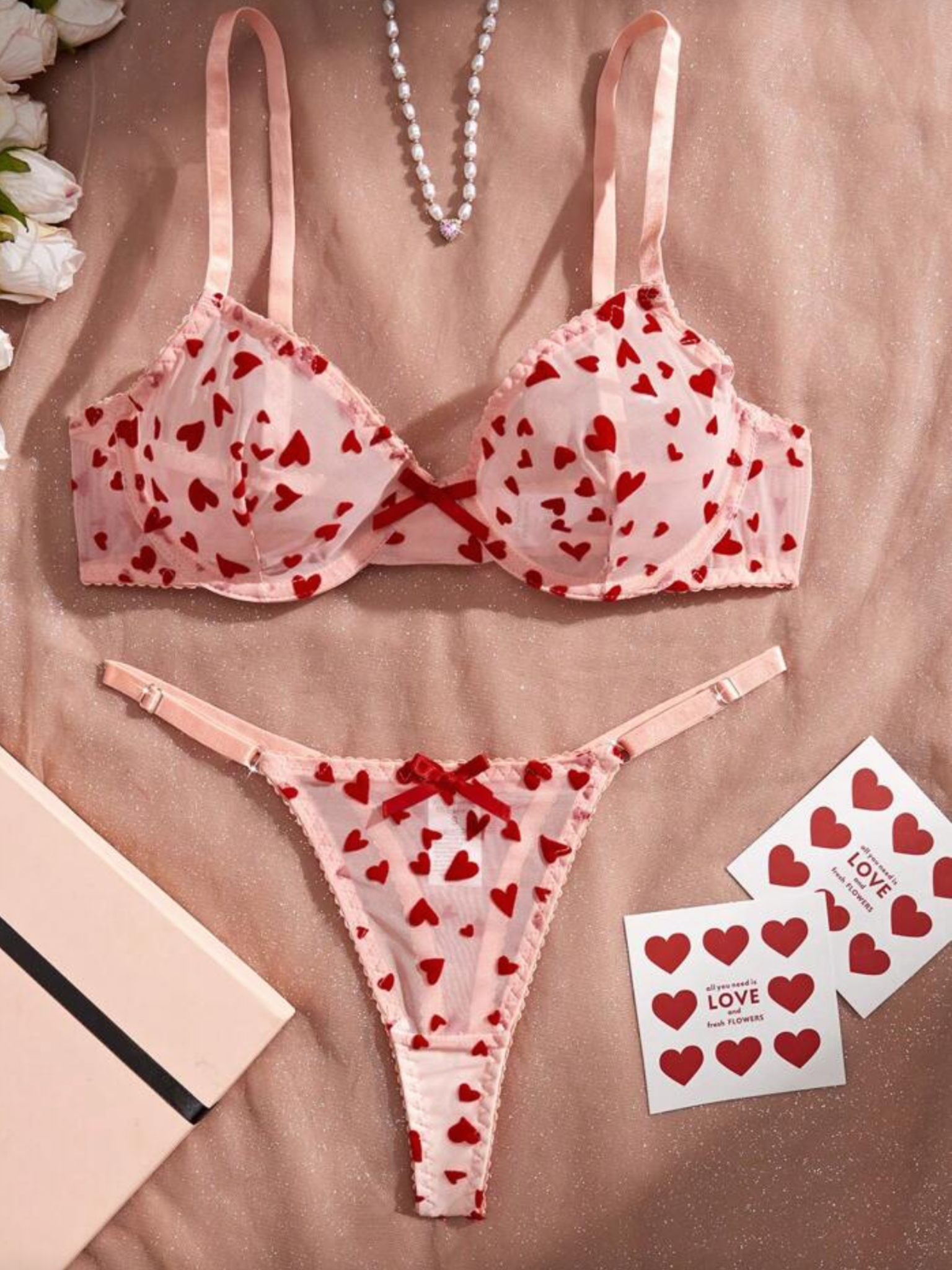 Heart Red Set – V-Collection