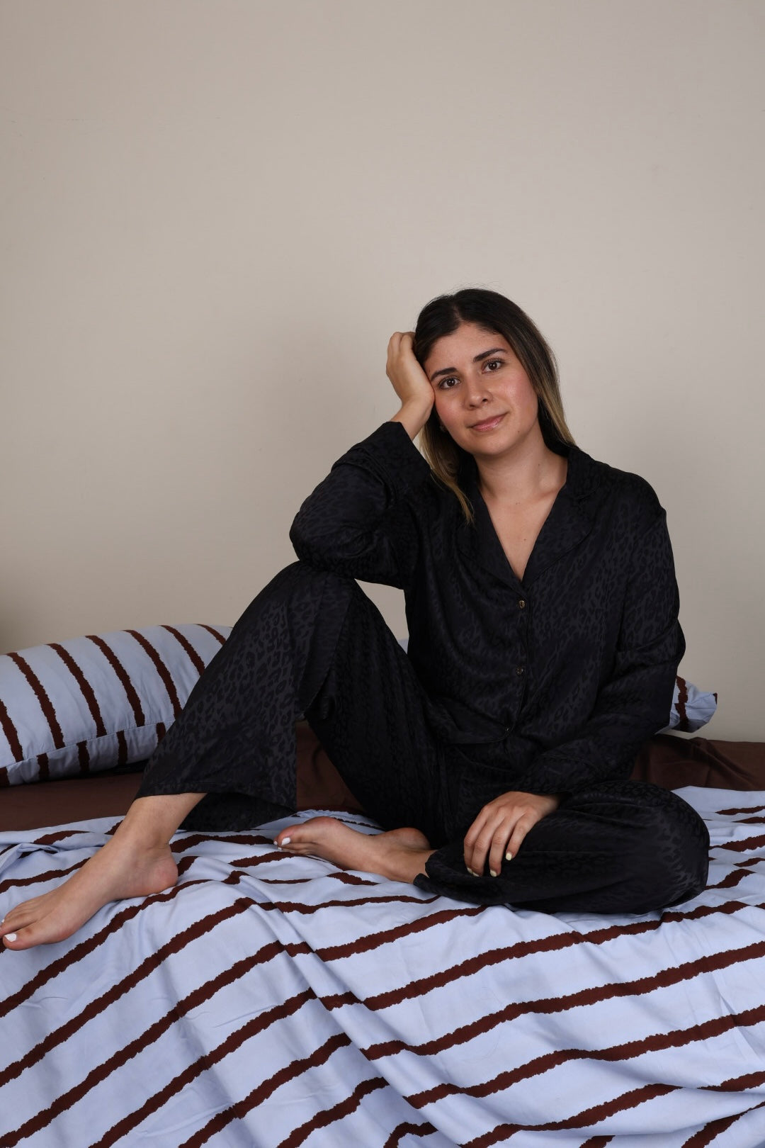 Set pantalón Print Noir