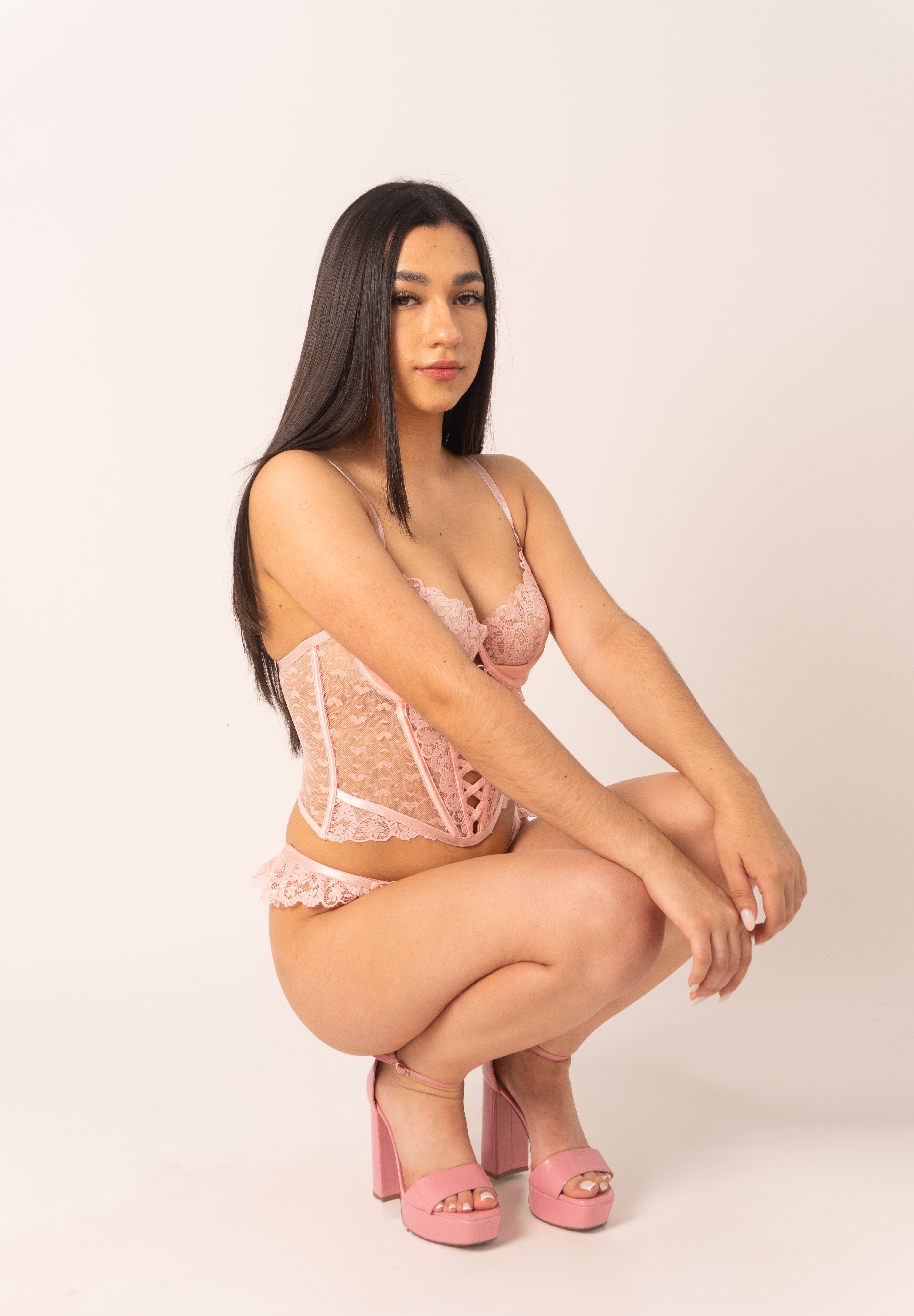 Heart Pink Set