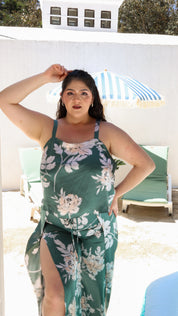 Set pantalón Floral Green