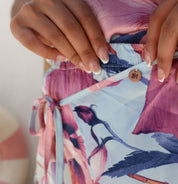 Set pantalón Floral SkyBlue