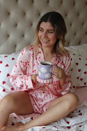 Set short Sweet Hearts Satin
