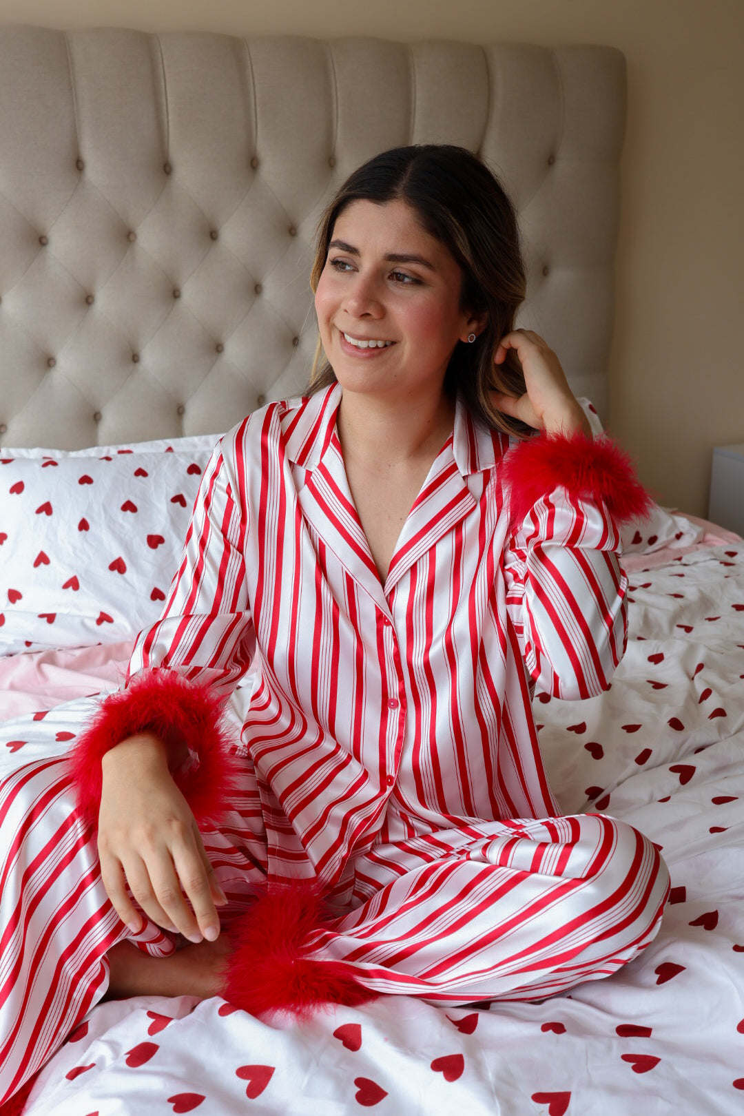 Set pantalón Cozy Candy Stripe
