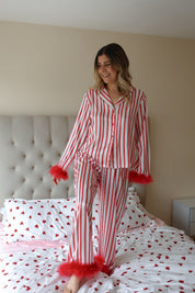 Set pantalón Cozy Candy Stripe