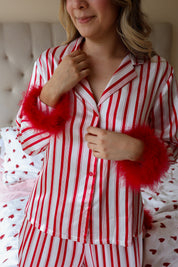 Set pantalón Cozy Candy Stripe