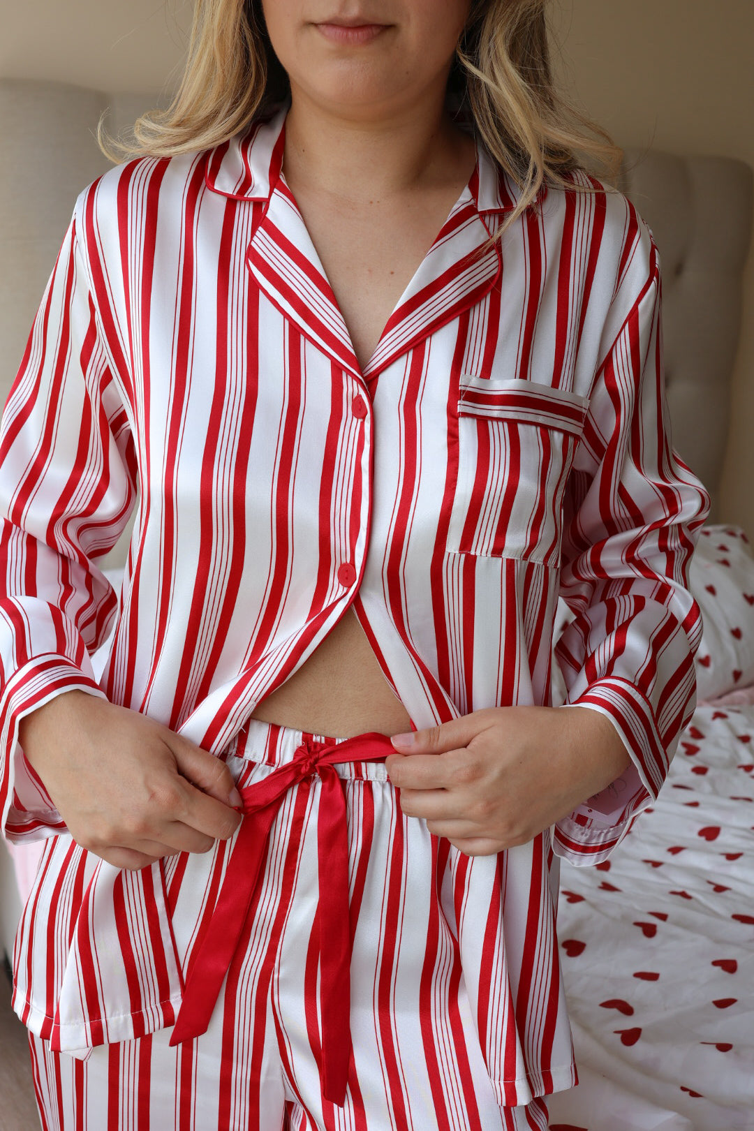 Set pantalón Red Silk