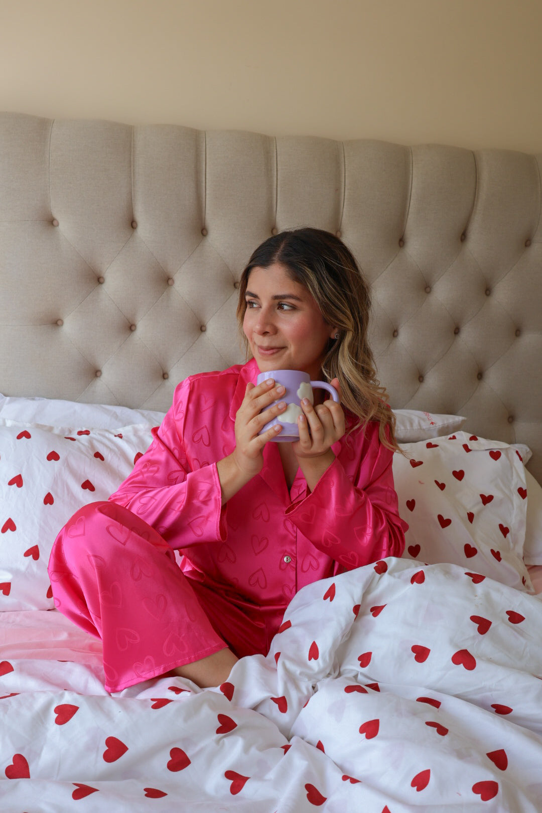 Set pantalón Heart Satin
