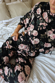Set pantalón Floral Noir
