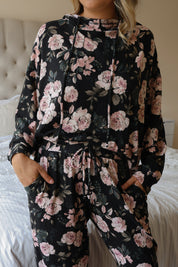 Set pantalón Floral Noir