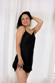 Camisón Noir Silk