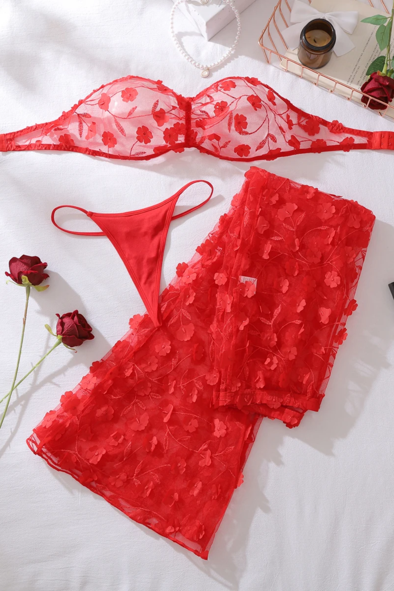 Red Butterfly Set