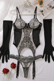 Black Velvet Set