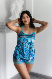 Set short aqua