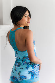 Set short aqua
