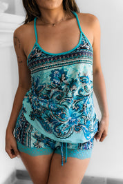 Set short aqua