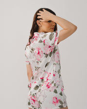 Set short Ivory Floral