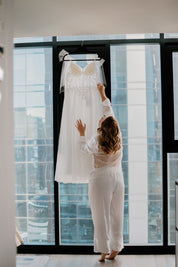 Set pantalón White Set